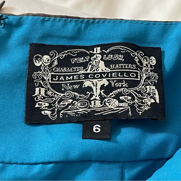 🌺 RAREVintage Collector’s DreamDress James Coviello100% SilkHalter MaxiDress. - Picture 3 of 16